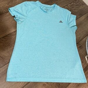 Adidas Sky Blue Sports Tee